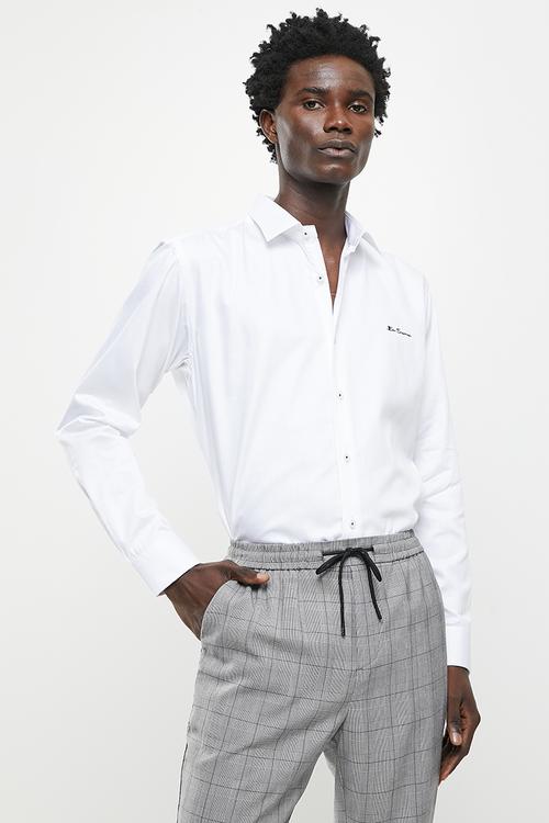 SLIM BEN SHIRT - WHITE
