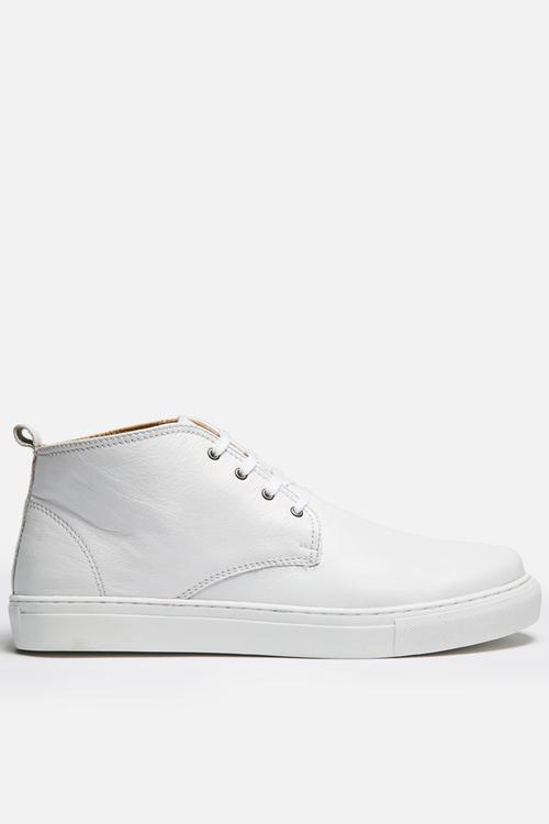 Leather High Top Sneaker