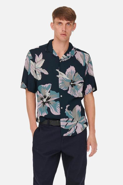 Dan life shirt - dark navy
