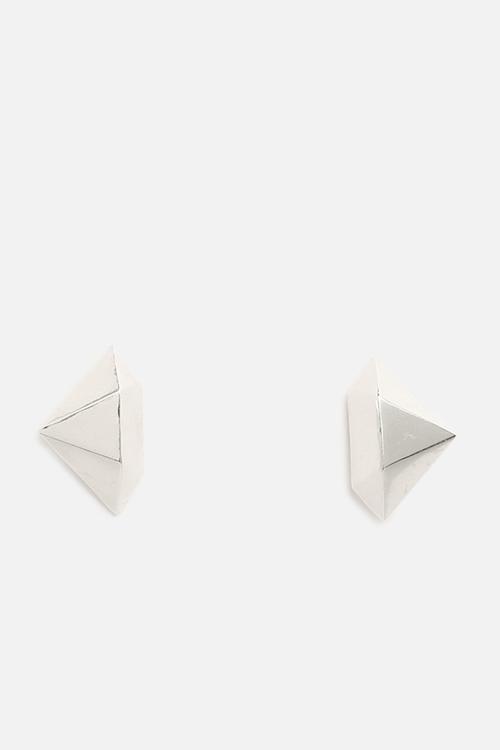 3D Diamond Earring