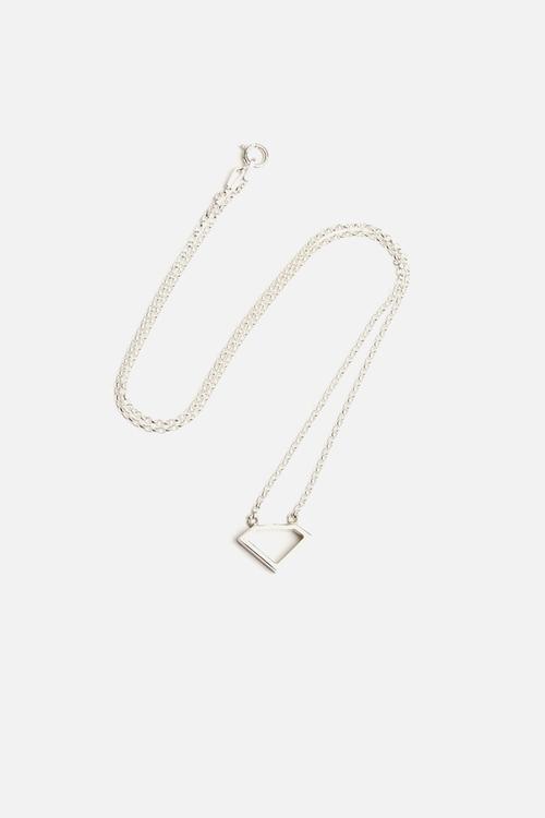Small Hollow Diamond Pendent