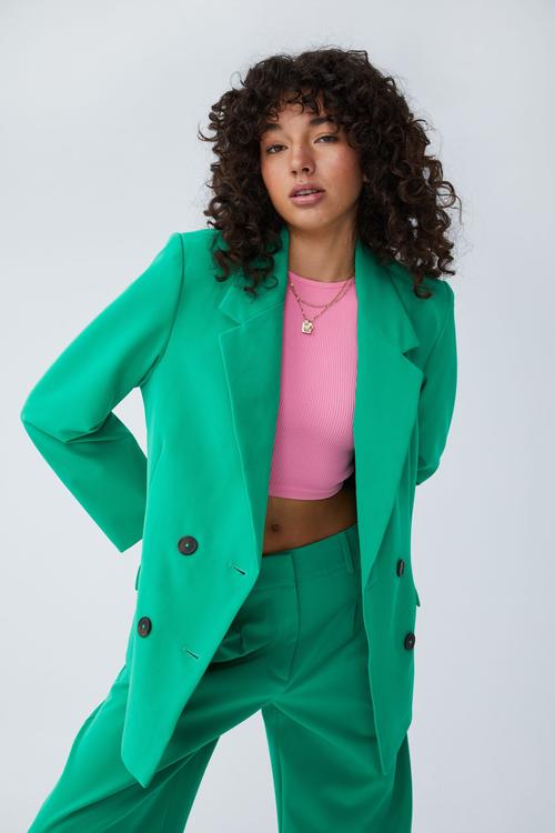 Oversized  blazer - bright green