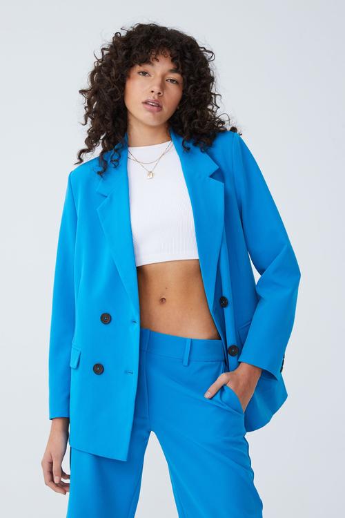 Oversized  blazer - bright blue