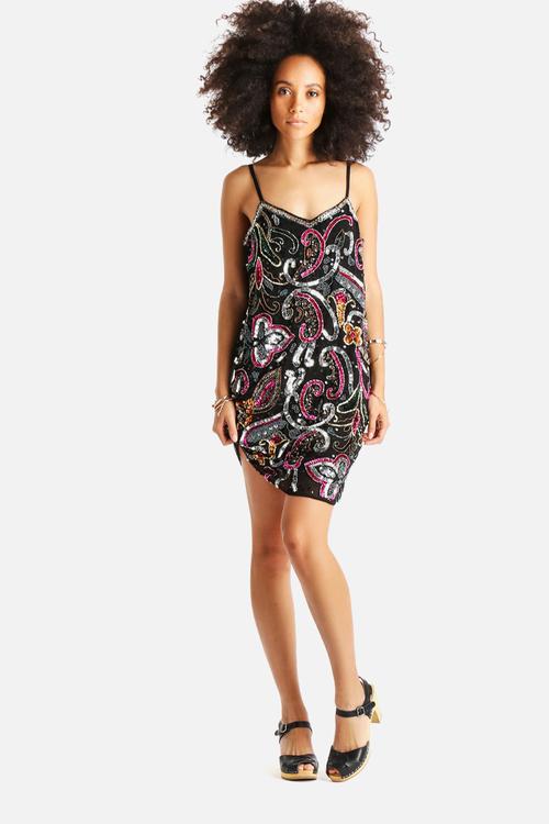 Paisley Sequin Dress
