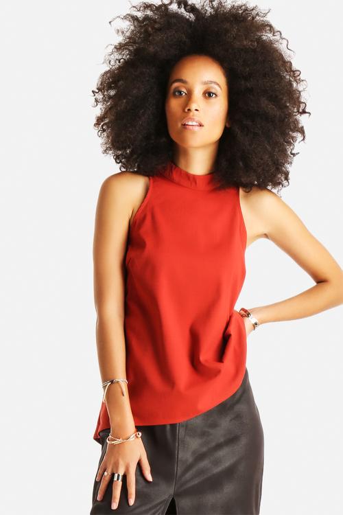 High Neck Top