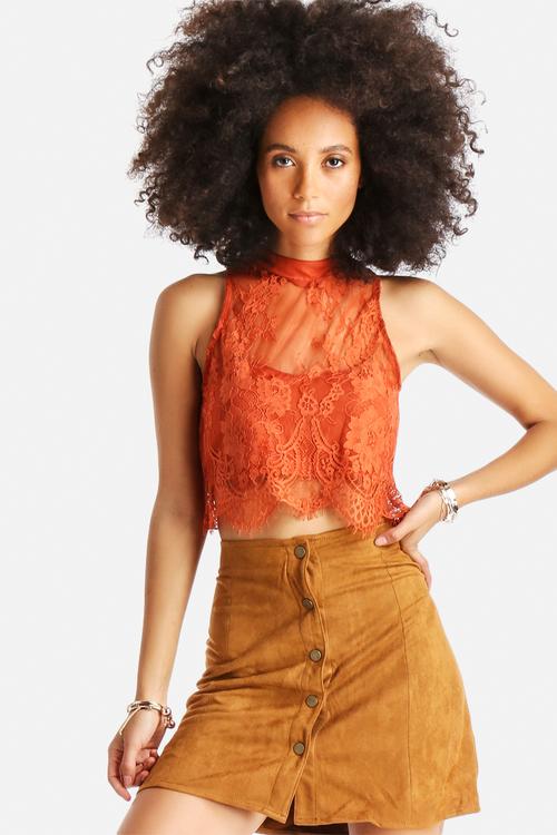 Lace Crop Top