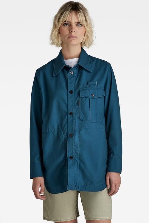 Naval collar overshirt 2.0 - nitro