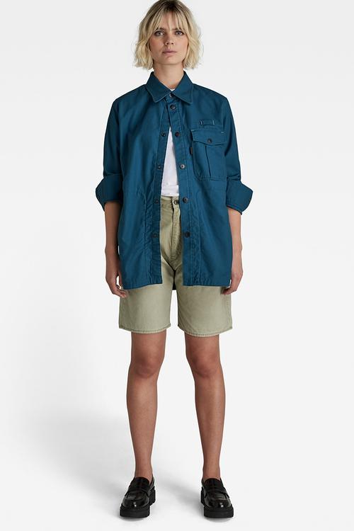 Naval collar overshirt 2.0 - nitro