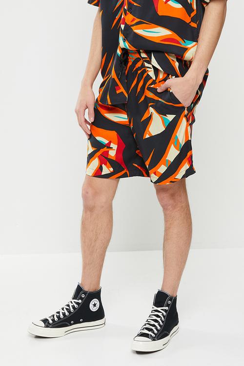 Onsdrew life viscose aop shorts - multi 