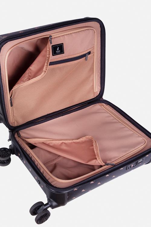 Classic double pack luggage - black