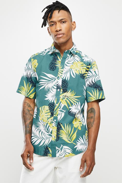 Onsdirk short sleeve shirt - hydro