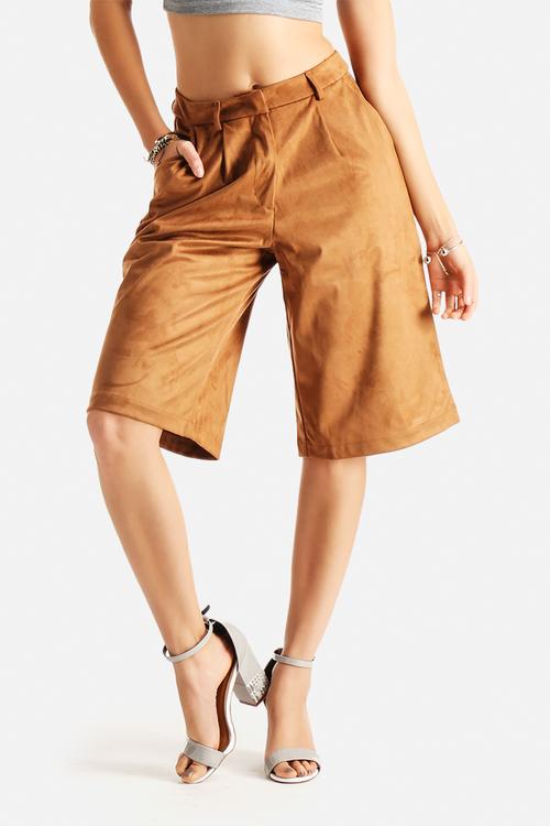 Suedette Culottes