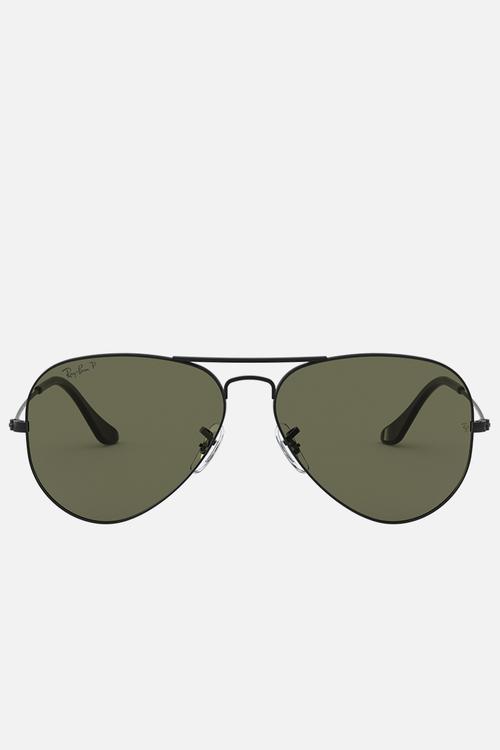Aviator large metal 58mm - matte black
