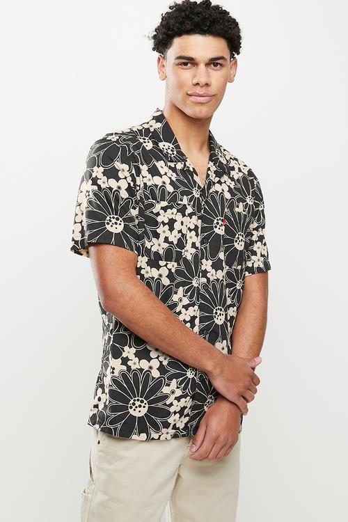 Short sleeve classic camper - black