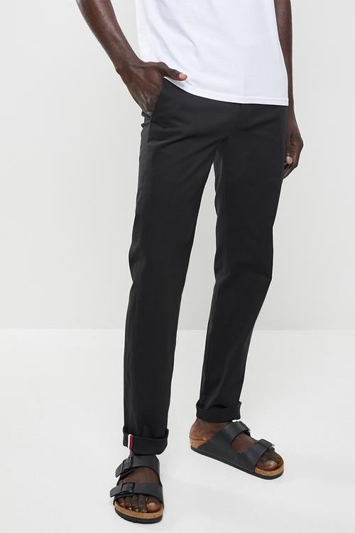 ESSENTIAL BEN SHERMAN CHINO PANT - BLACK