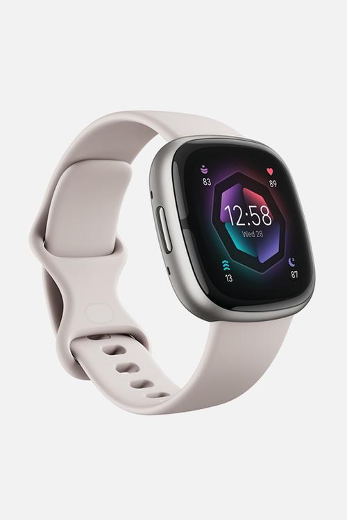 Sense 2 health & fitness smartwatch - lunar white
