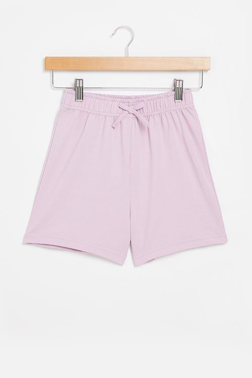 Fleece short - lilac