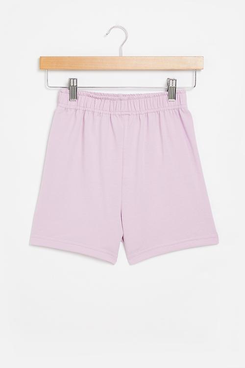 Fleece short - lilac