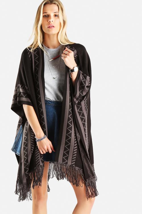 Cass Knit Cape