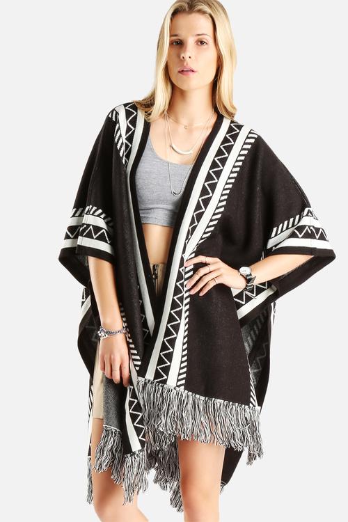 Cass Knit Cape