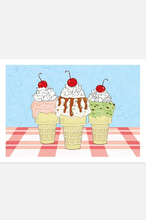 Ice Cream Poster