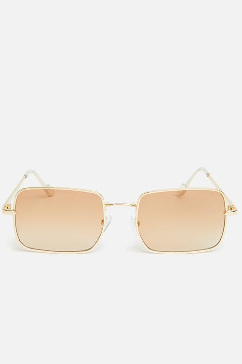 Square sunglasses - gold