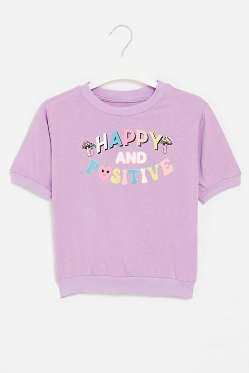Styled tee - lilac
