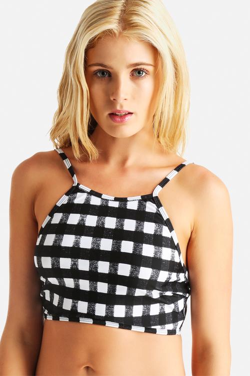 April Apron High Neck Top