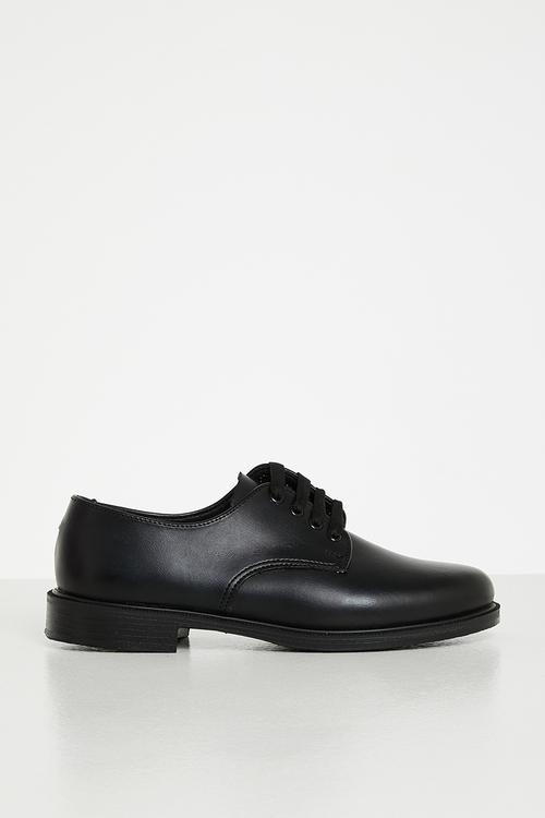 Lace up kids - black