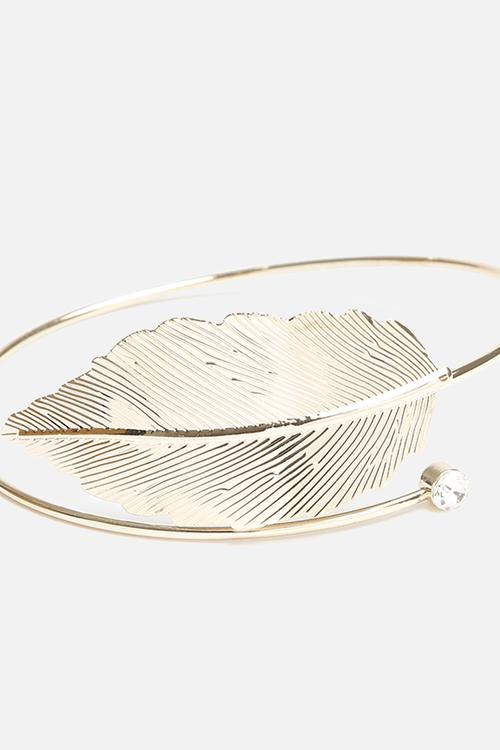Elegant Leaf Armcuff