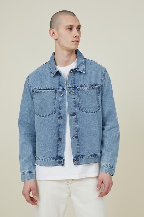 Bowery denim jacket - vintage blue