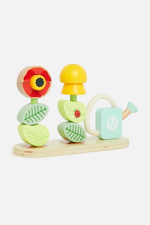 Stacking rings - flower garden