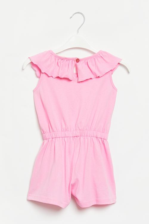 Summer playsuit - pink
