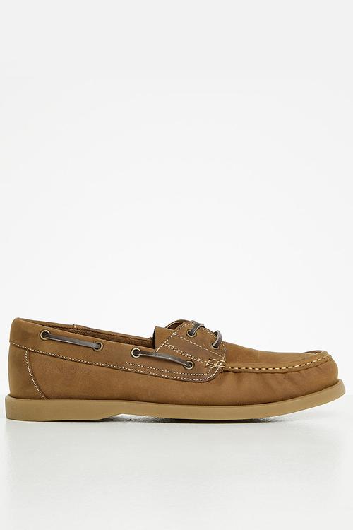 Josh leather slip-on - dark brown