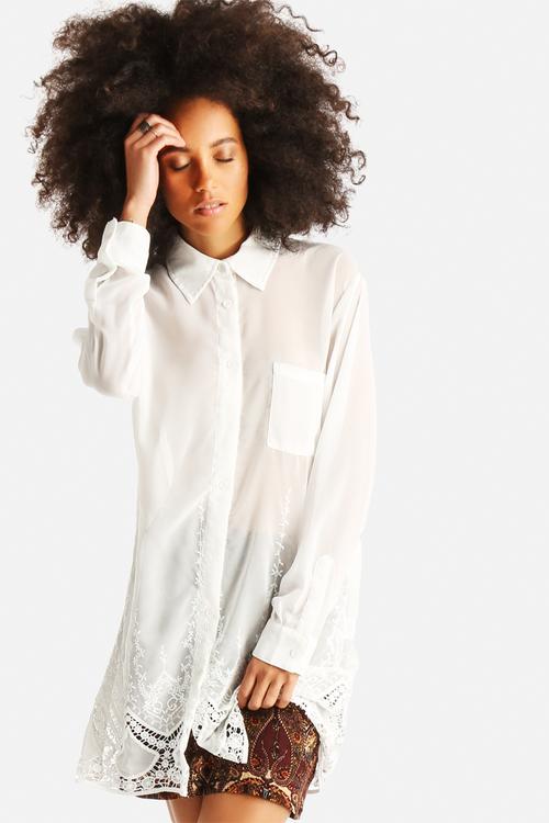 Long Lace Shirt