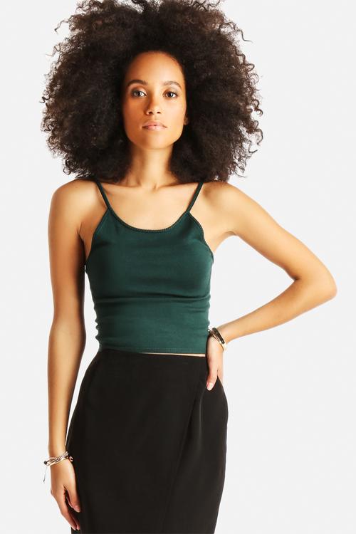 Shoe String Strap Top