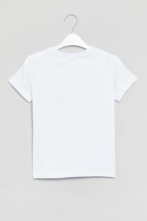 Character printed tee - white