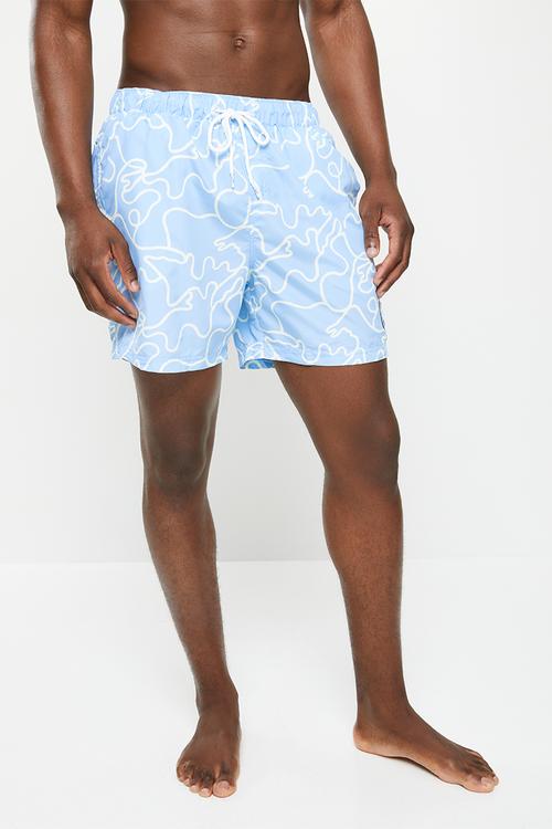 Puzzle pete swim volley - cerulean blue