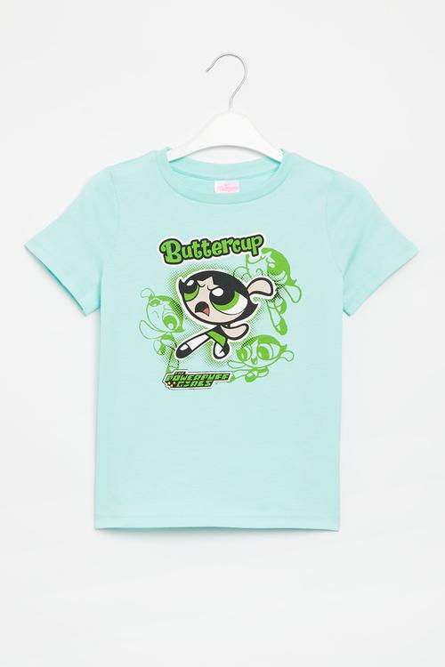 Powerpuff Girls tee - mint