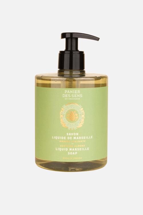 Soothing almond liquid marseille soap