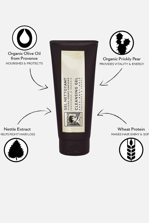 L'Olivier Cleansing Gel for Face, Body & Hair