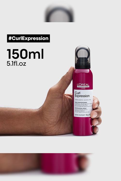 Curl Expression Drying Accelerator Spray