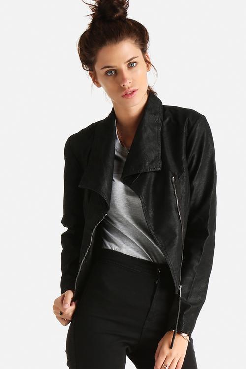 Lizzy Short PU Jacket