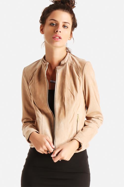Sharon Short Suede Jacket