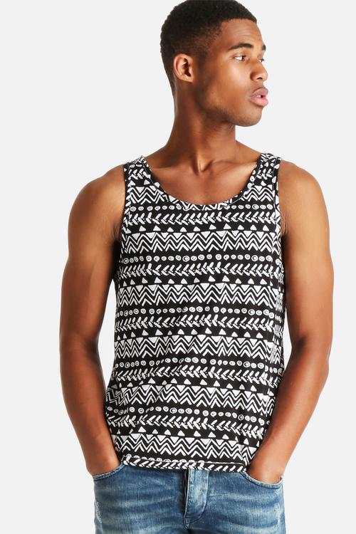 Illustrated Geo Vest