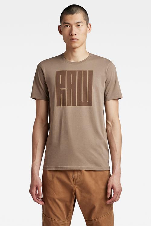 Typography raw slim r t - dk lever