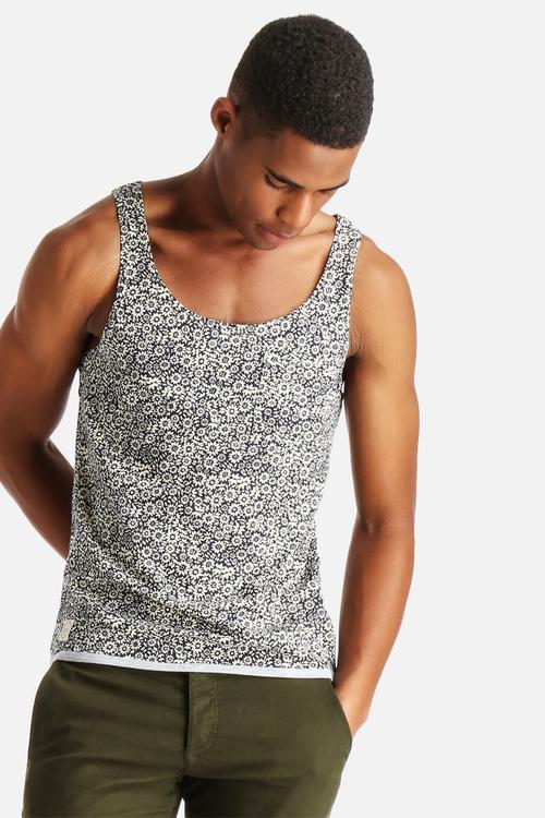 Daisy Print Vest 