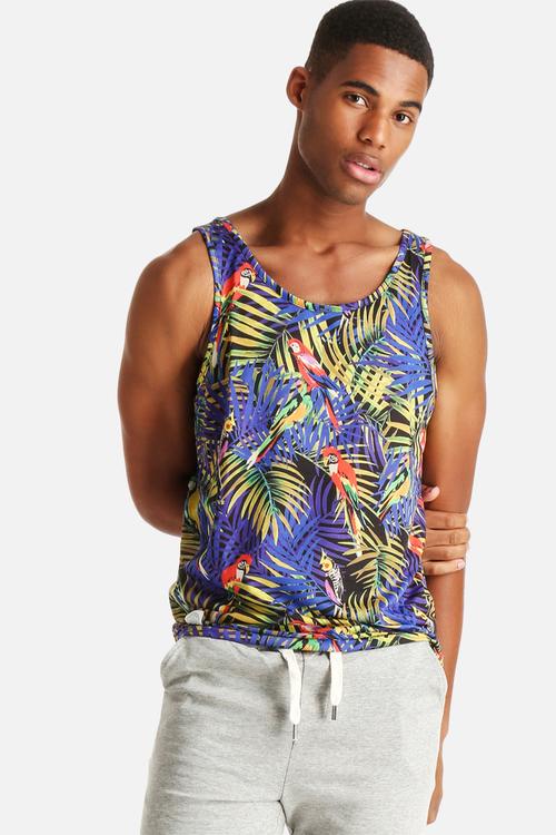 Parrot Print Vest