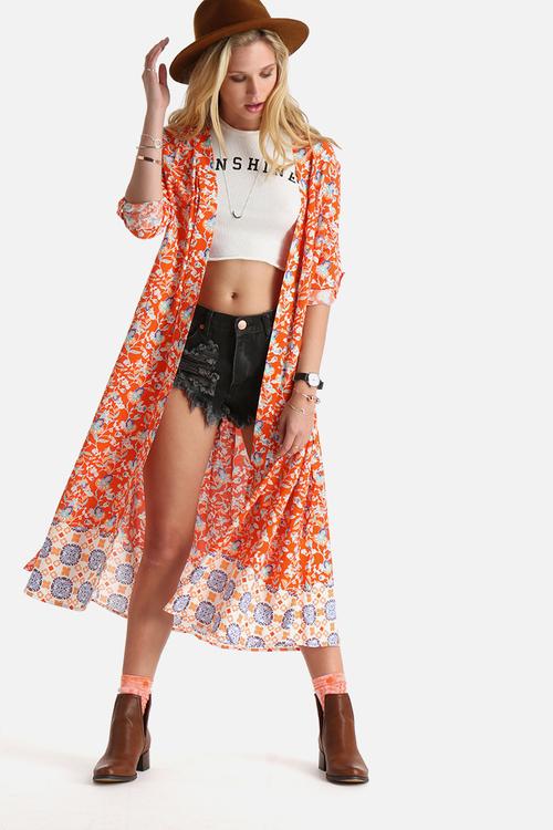 Tallons Trench Kimono