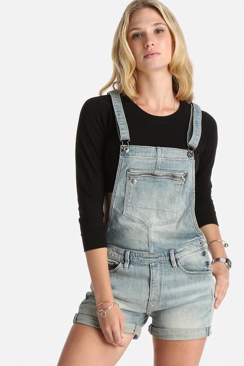 Type C Reworked Stretch Denim Dungaree